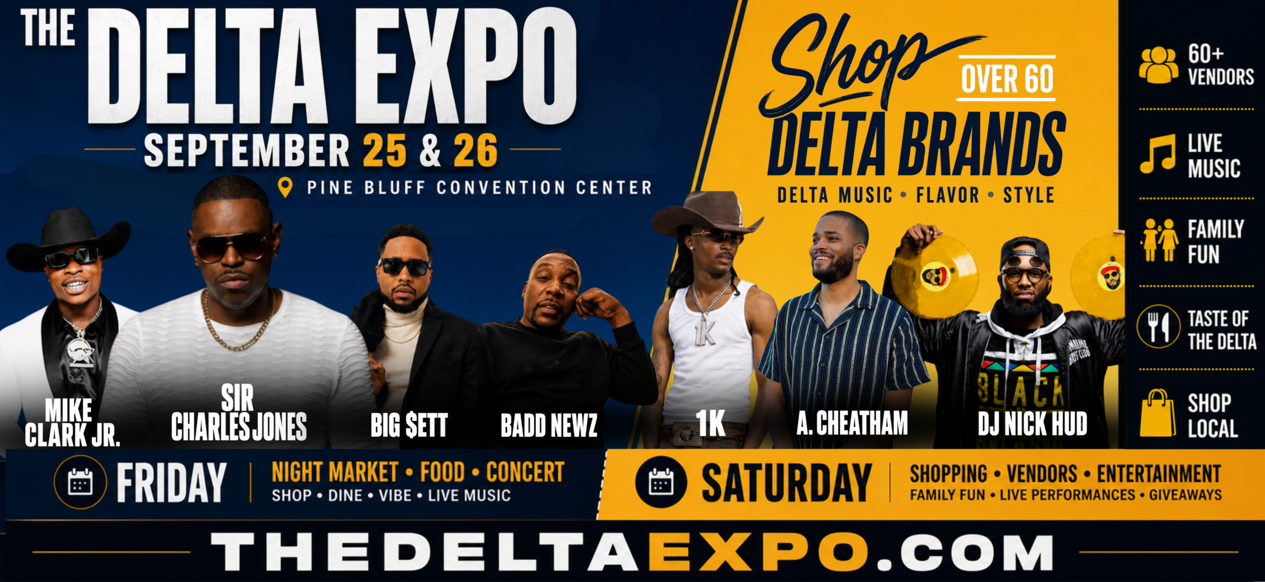 The Delta Expo flyer